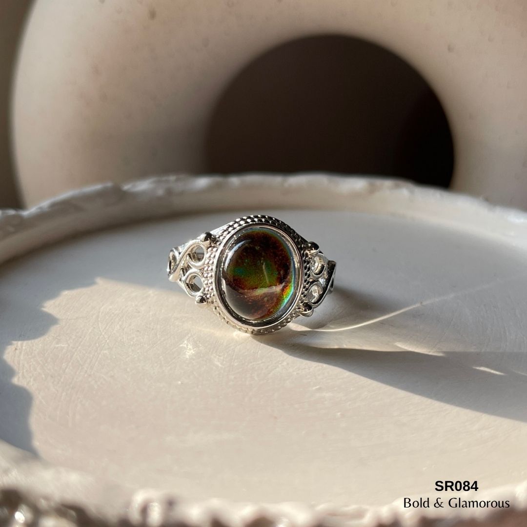 Stone Ring | SR084 | Silver