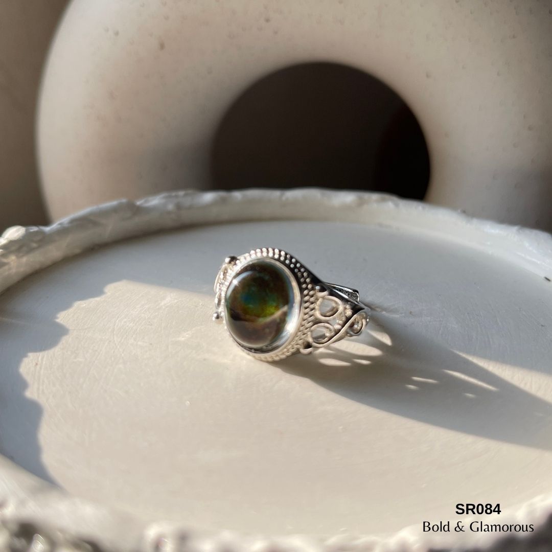 Stone Ring | SR084 | Silver