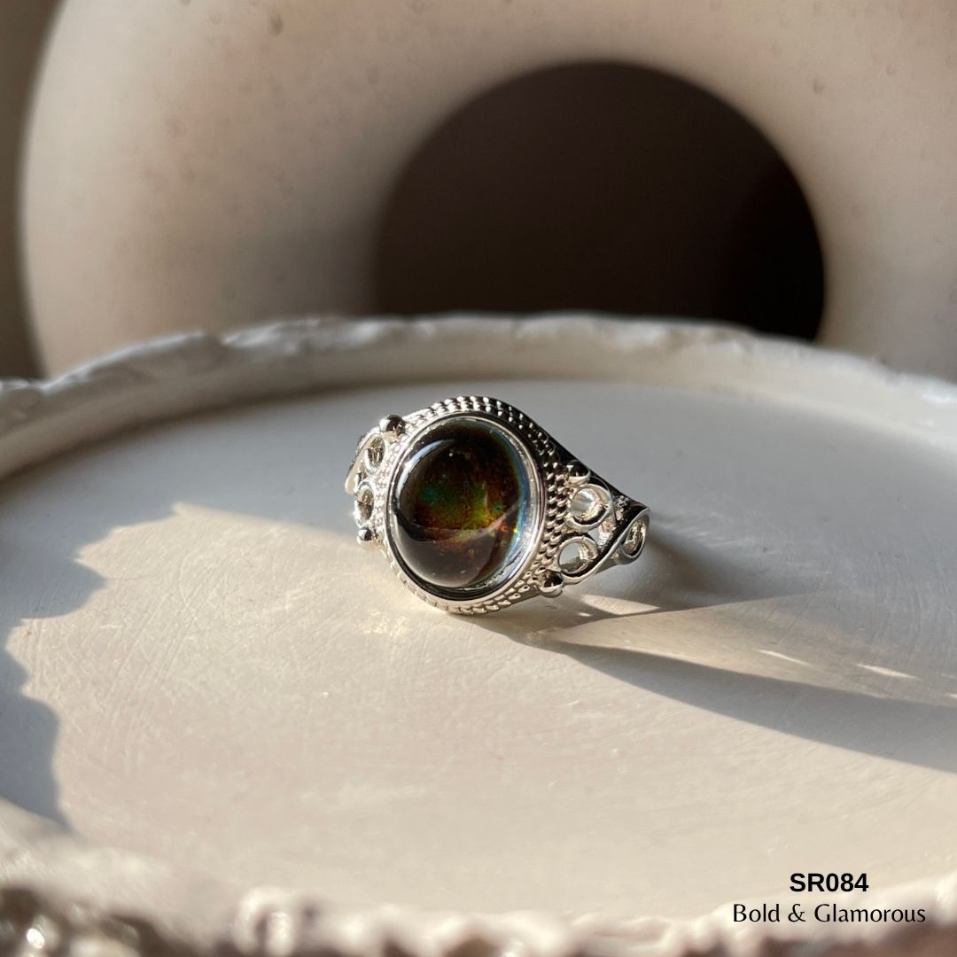 Stone Ring | SR084 | Silver