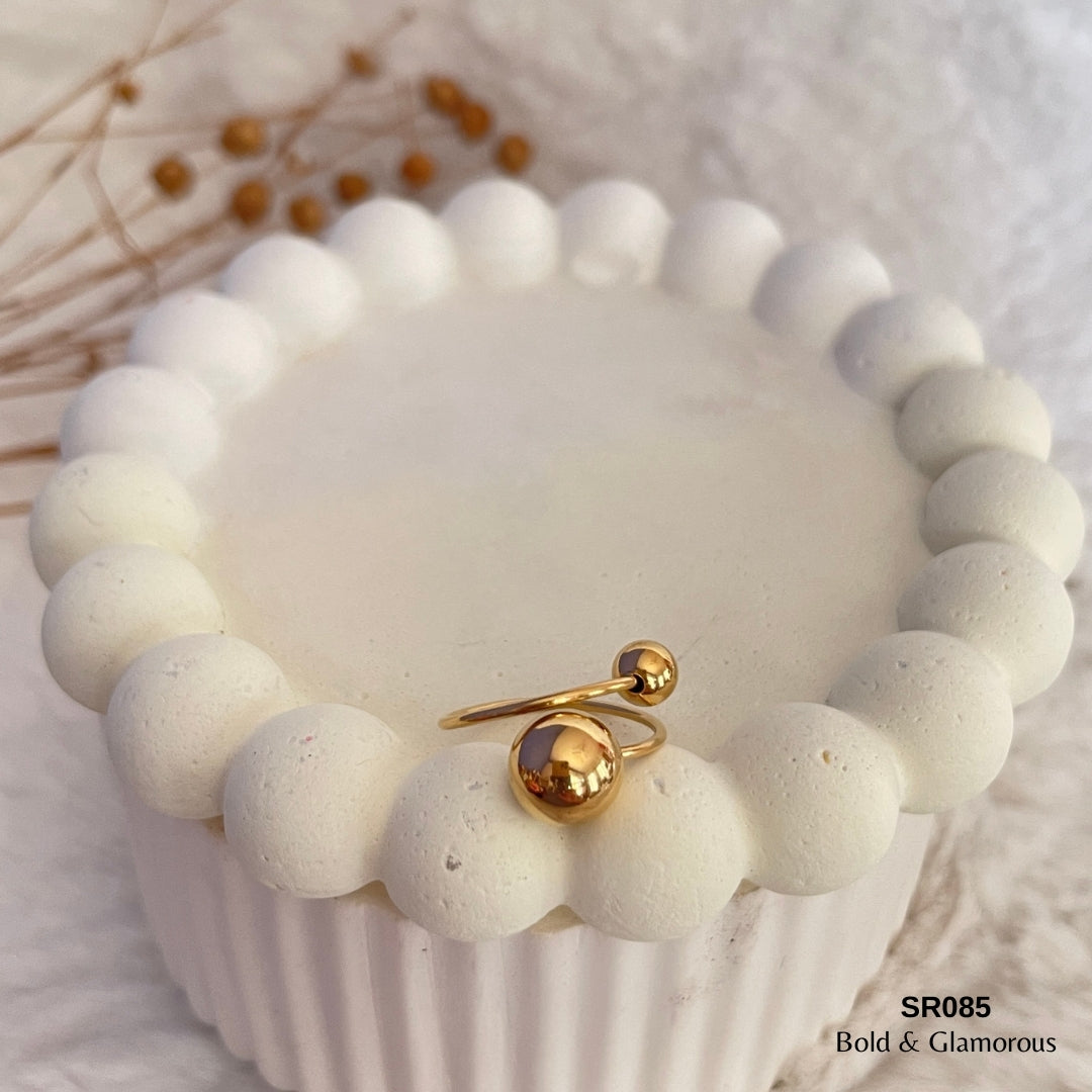 Minimalistic Ring | SR085 | Gold