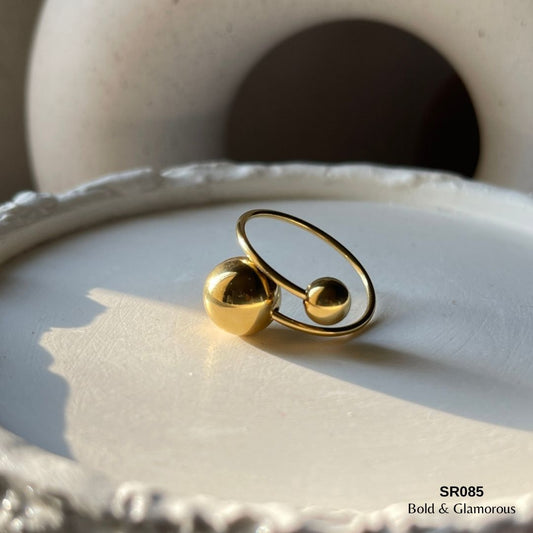 Minimalistic Ring | SR085 | Gold