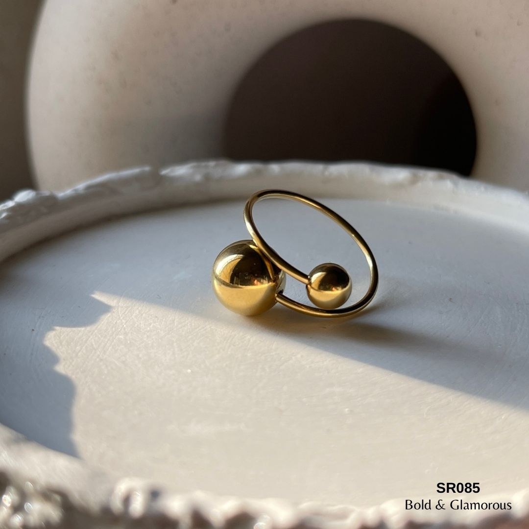 Minimalistic Ring | SR085 | Gold