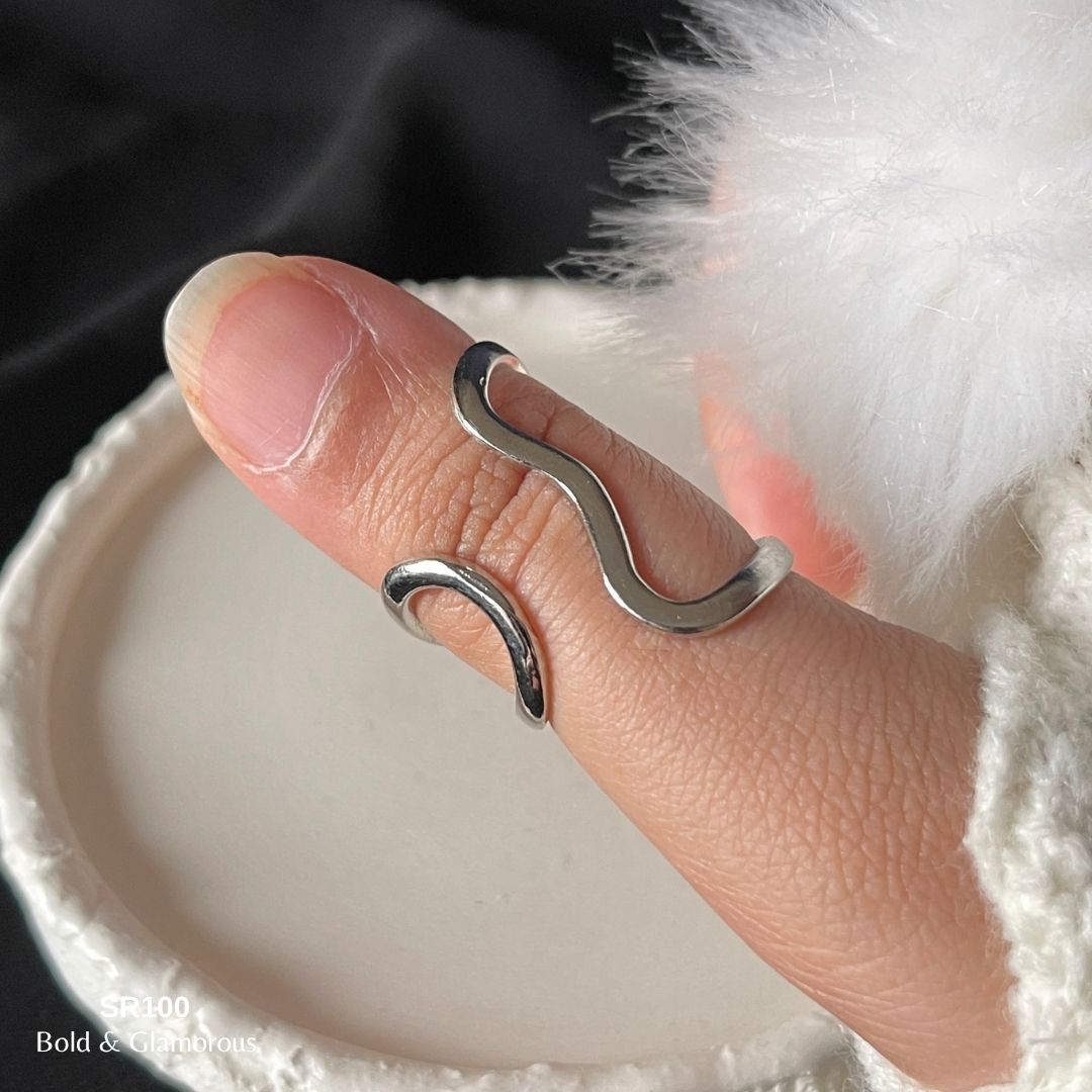 Statement Ring | SR100 | Silver