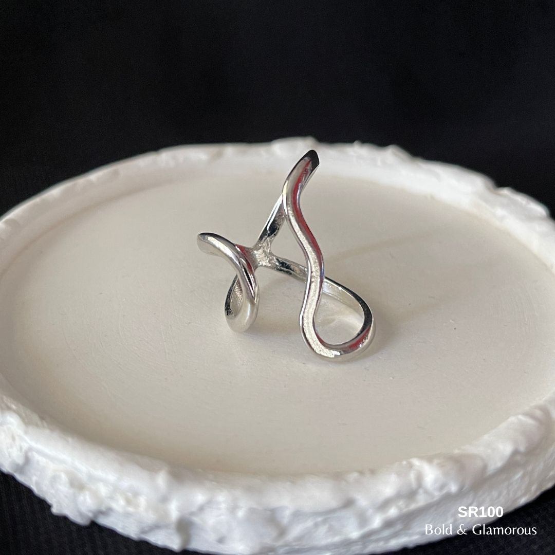 Statement Ring | SR100 | Silver