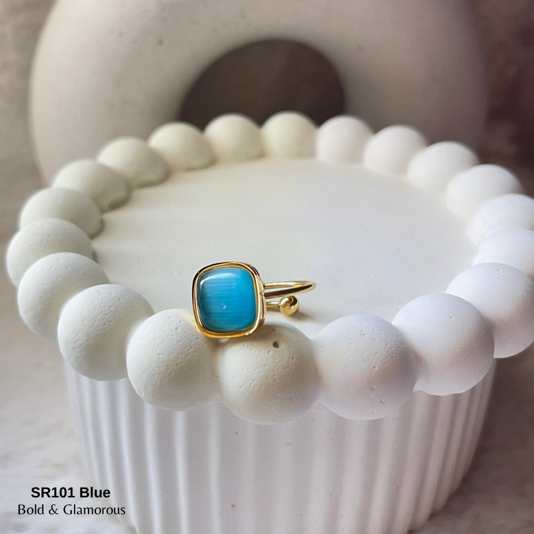 Statement Ring | SR101 | Blue