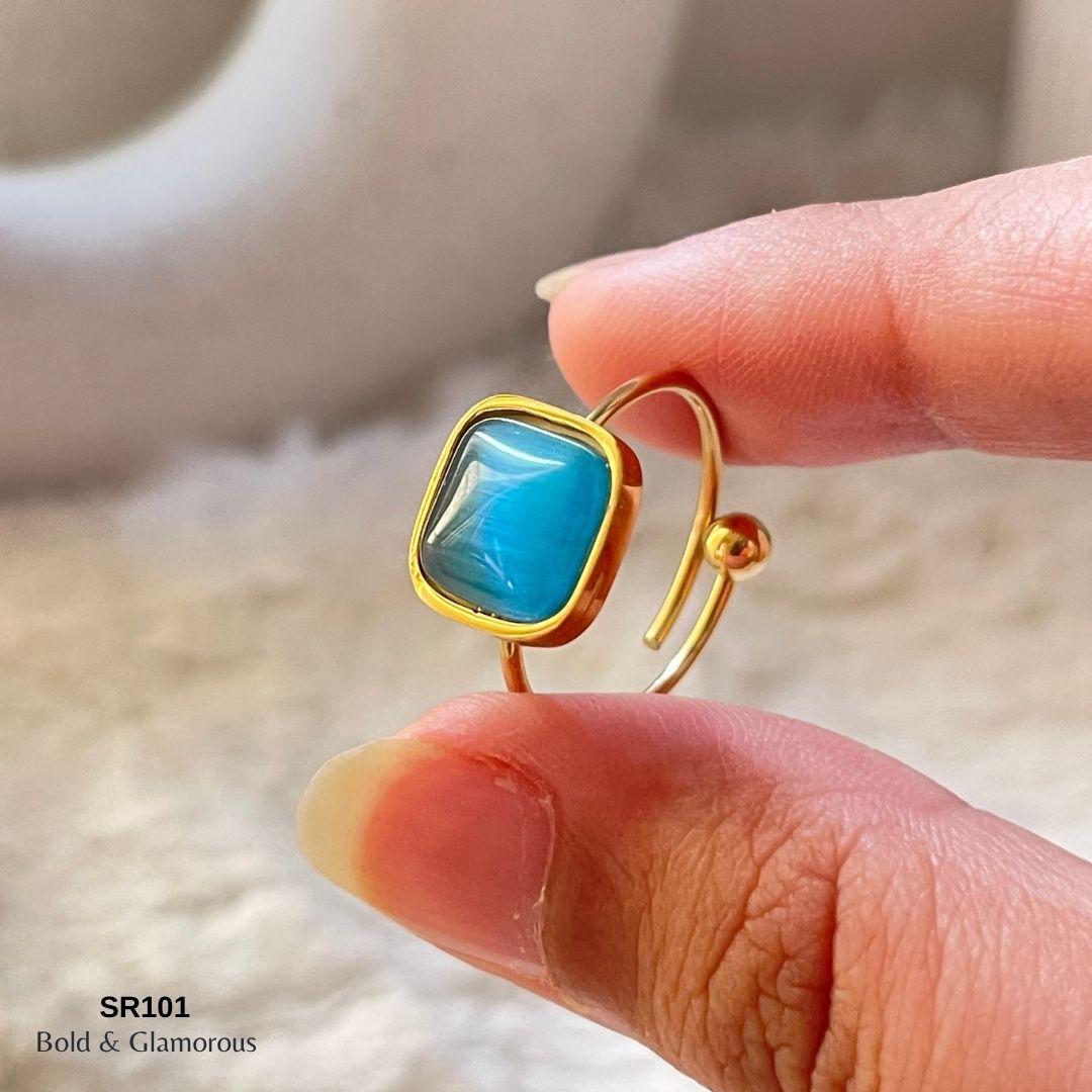 Statement Ring | SR101 | Blue