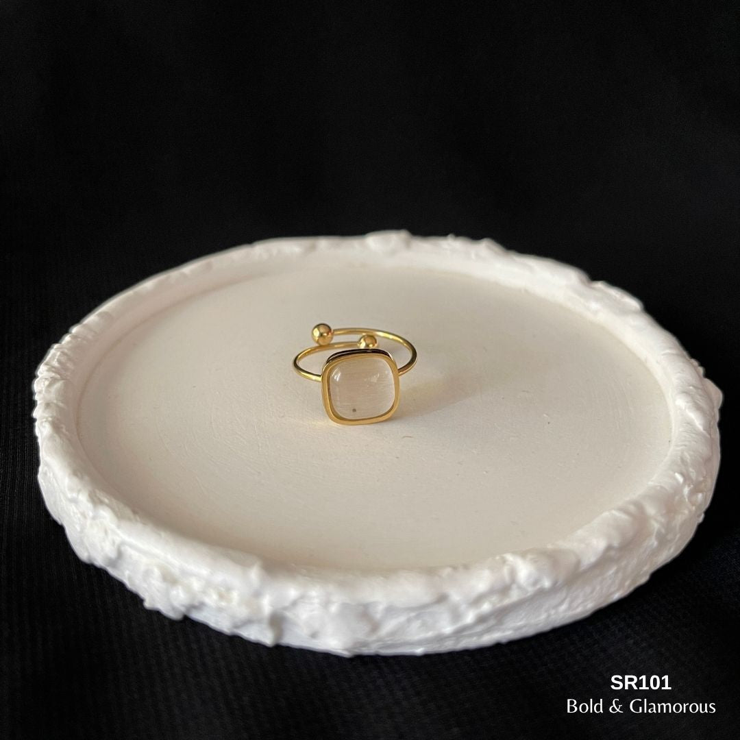 Statement Ring | SR101 | White