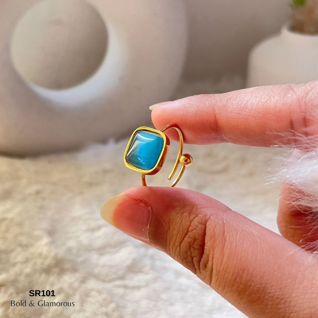 Statement Ring | SR101 | Blue