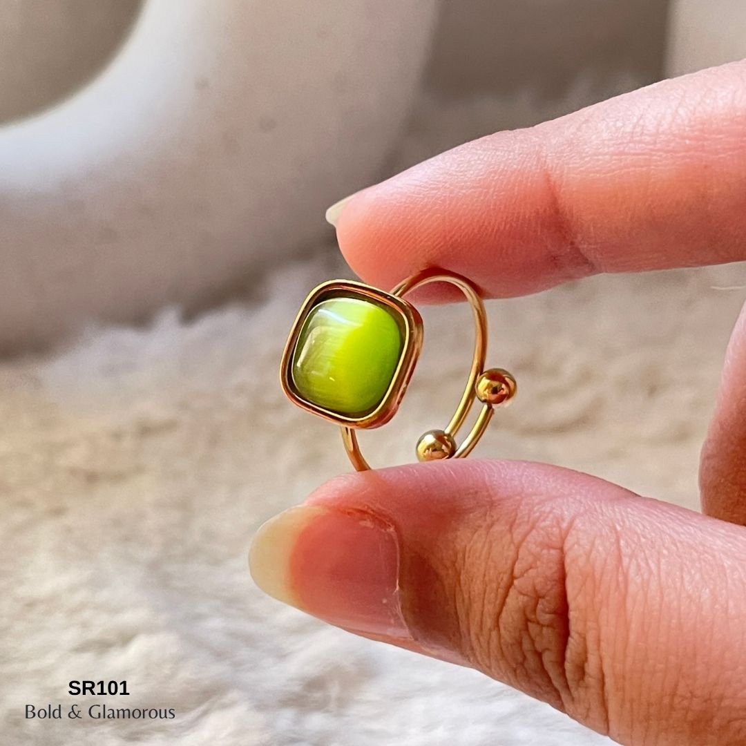 Statement Ring | SR101 | Green