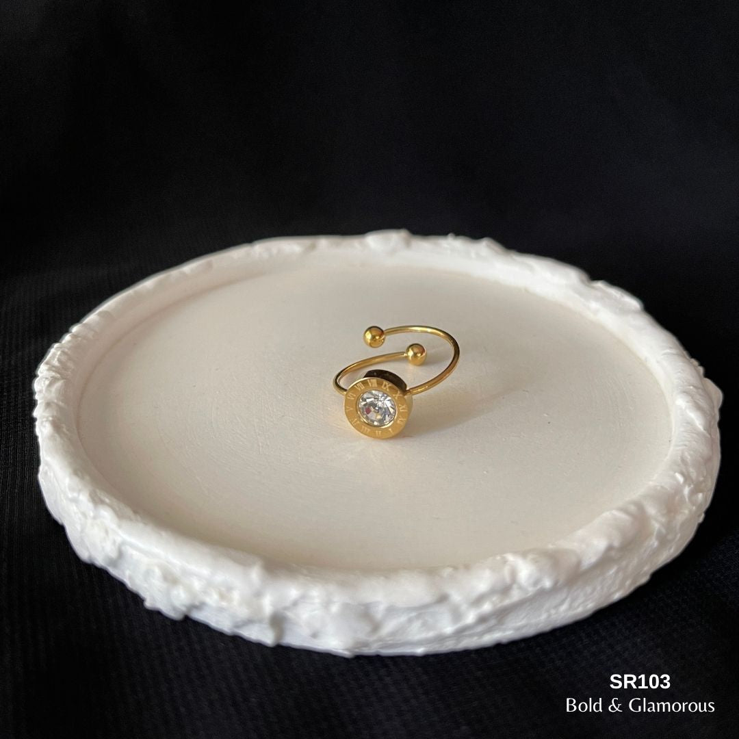 Statement Ring | SR103 | White