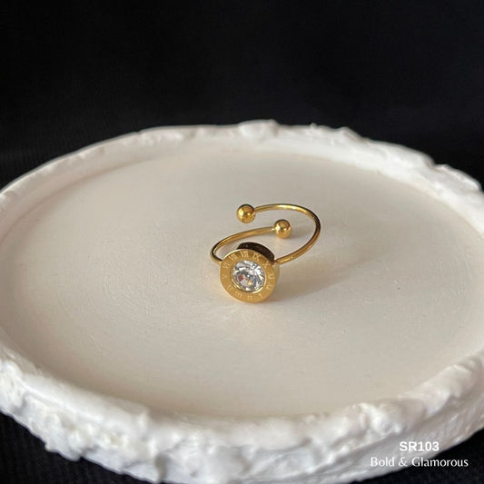 Statement Ring | SR103 | White