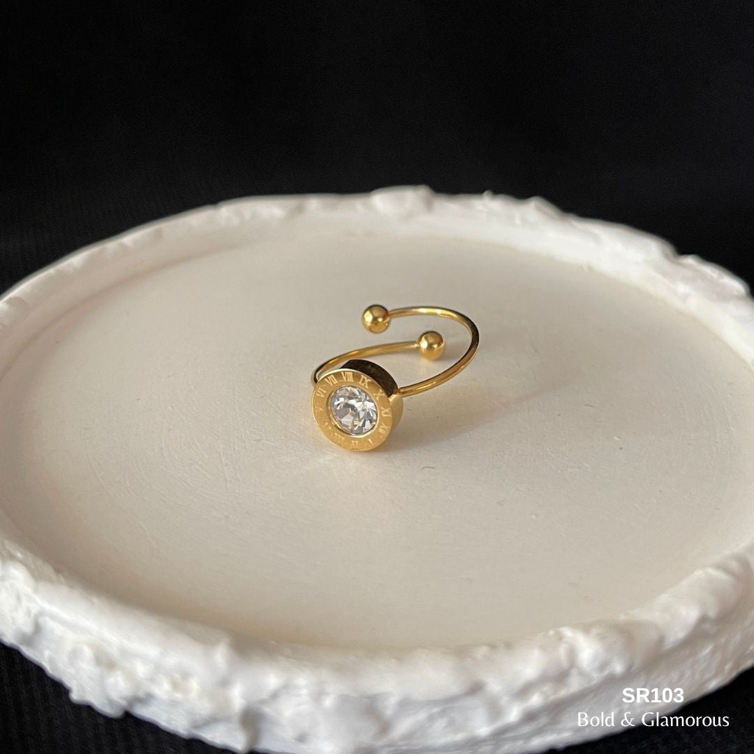Statement Ring | SR103 | White