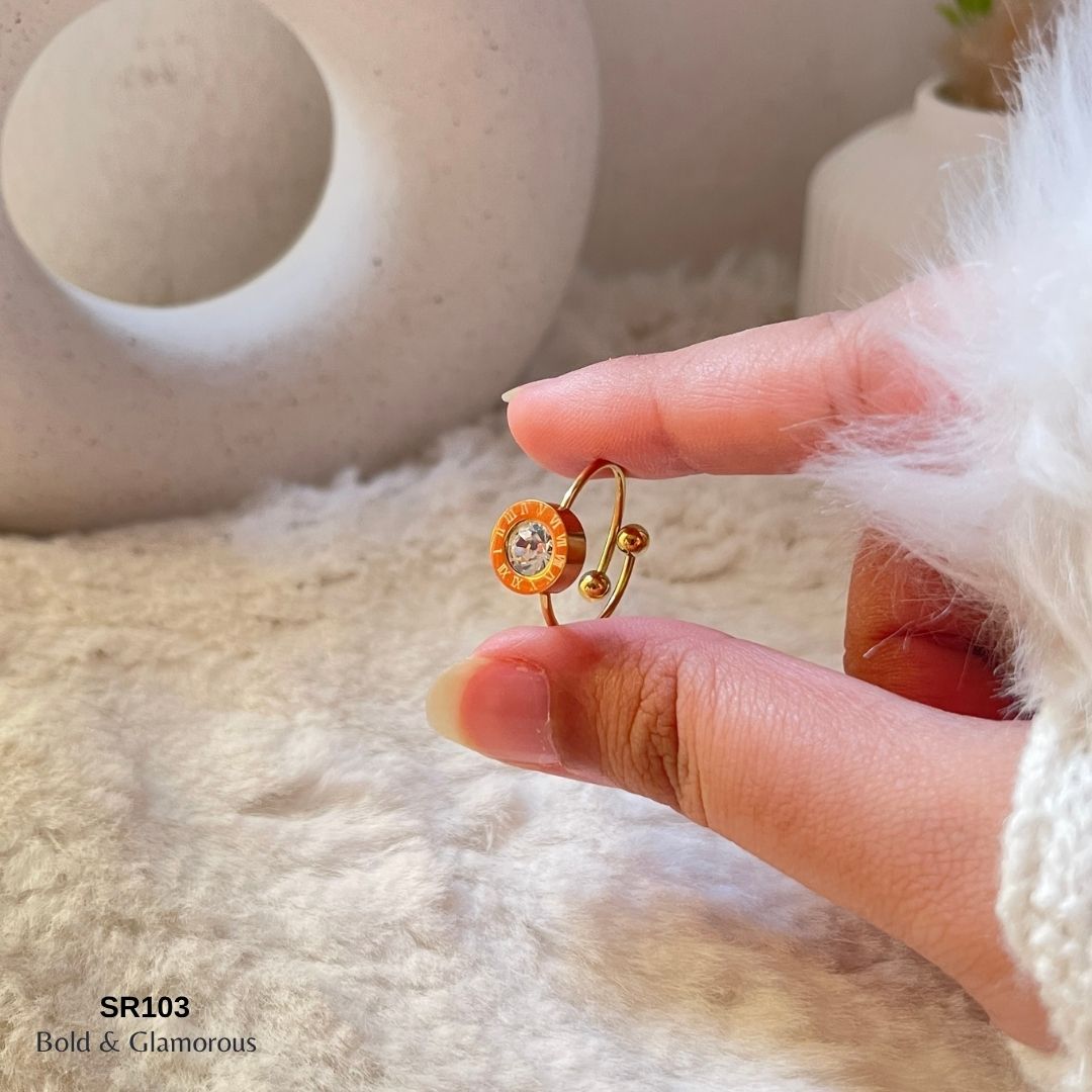 Statement Ring | SR103 | White