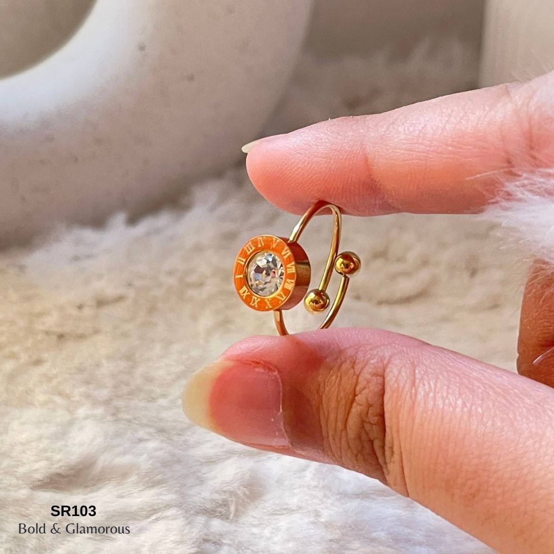 Statement Ring | SR103 | White