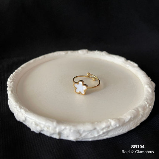 Statement Ring | SR104 | White