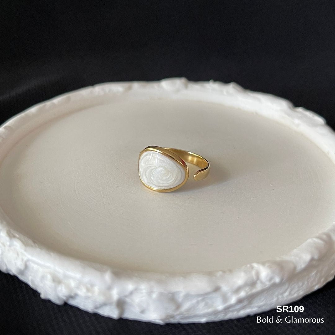 Oil Drip Ring | SR109 | White