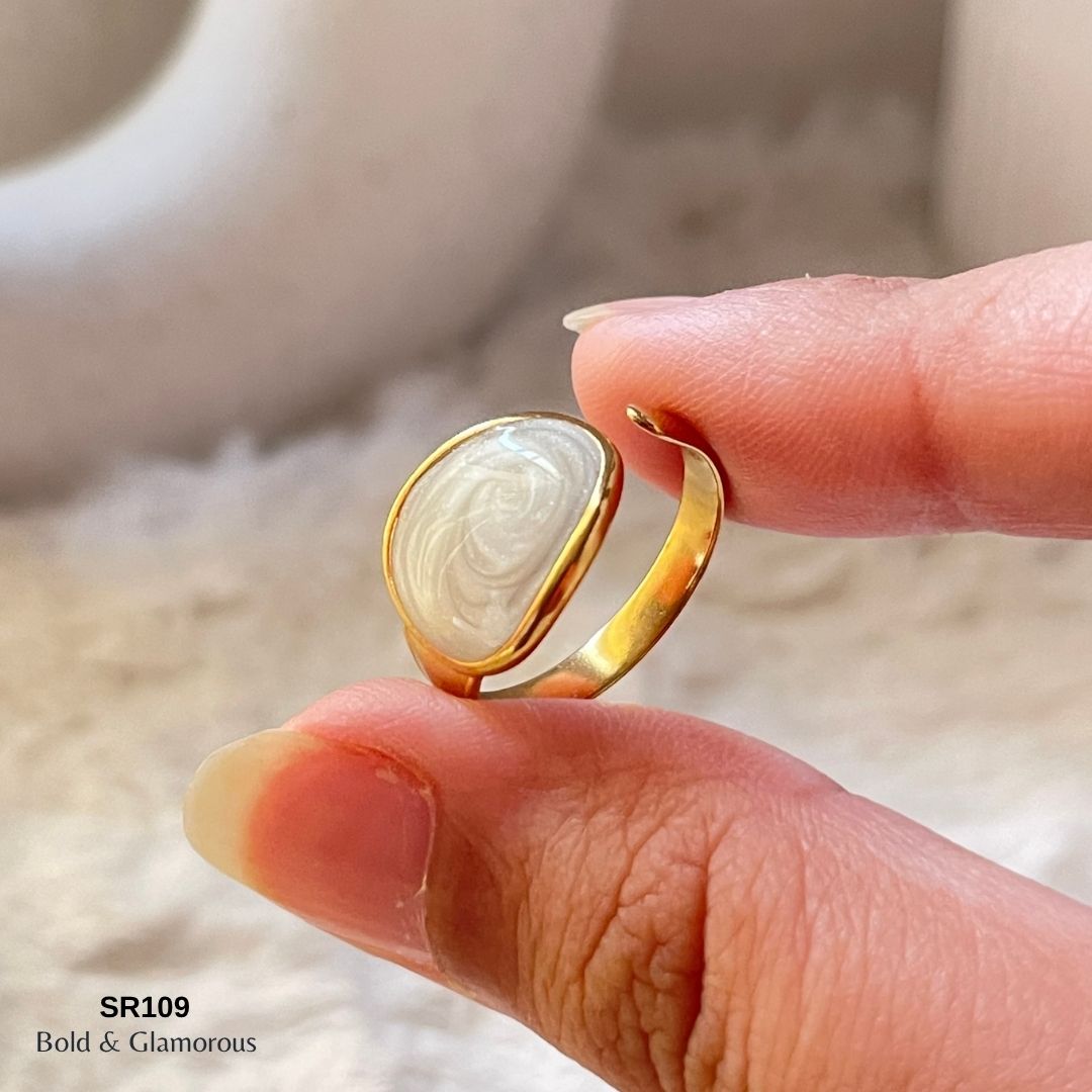 Oil Drip Ring | SR109 | White