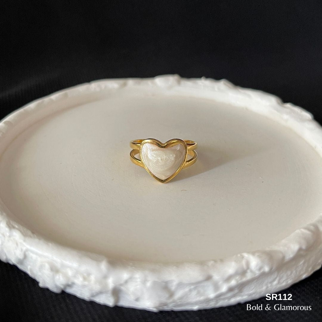 Oil Drip Ring | SR112 | White Heart