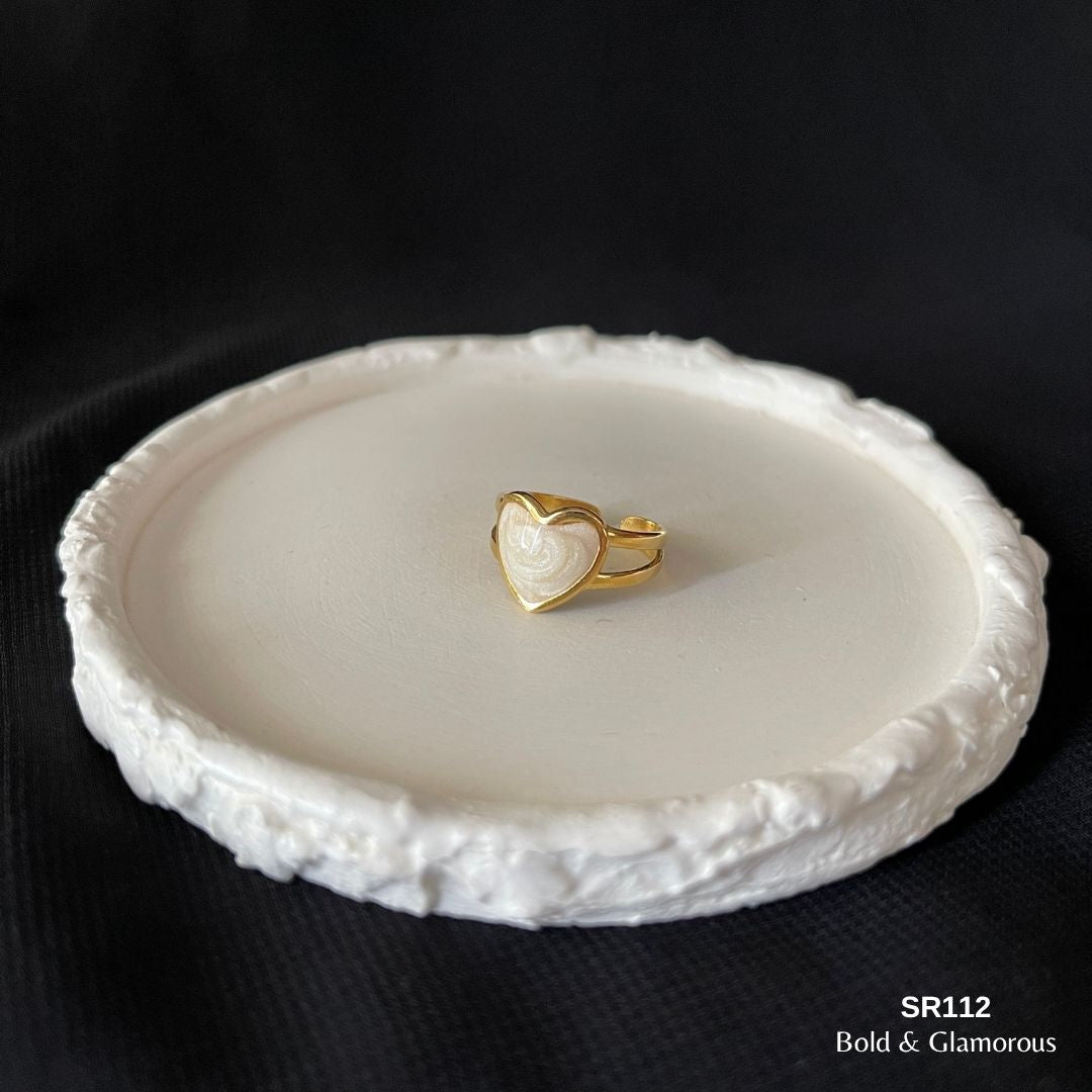 Oil Drip Ring | SR112 | White Heart