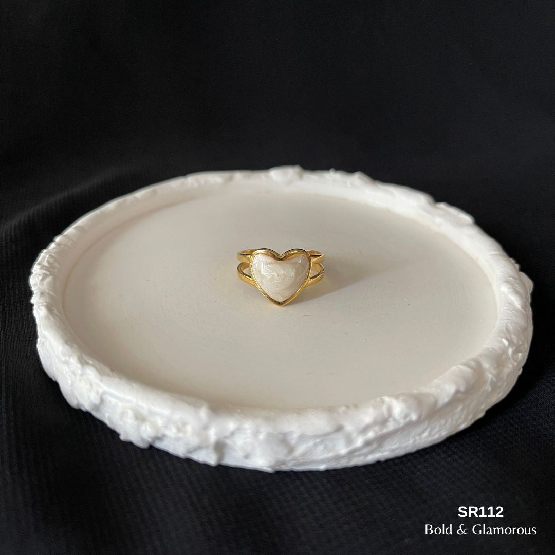 Oil Drip Ring | SR112 | White Heart