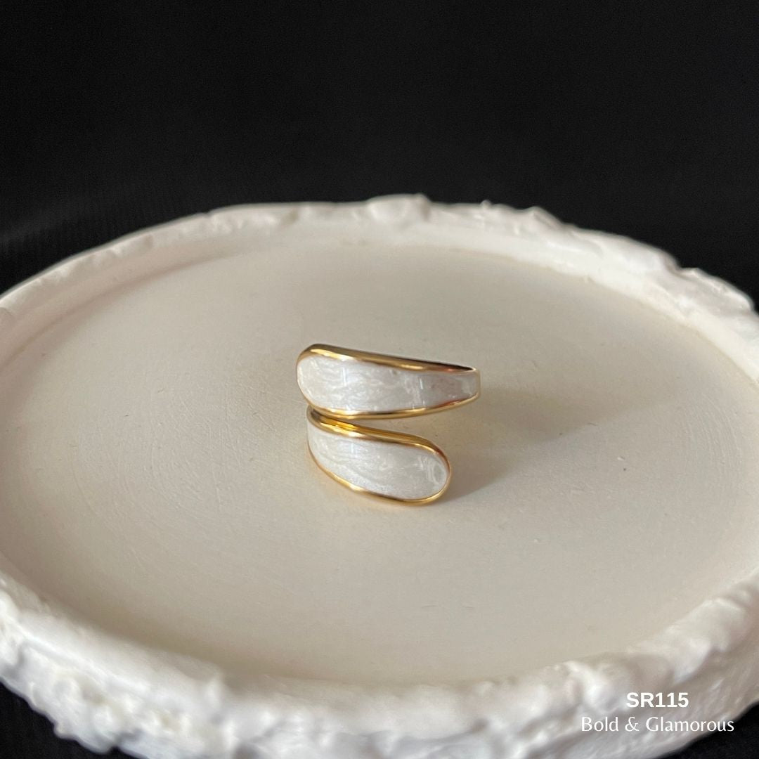 Oil Drip Ring | SR115 | White