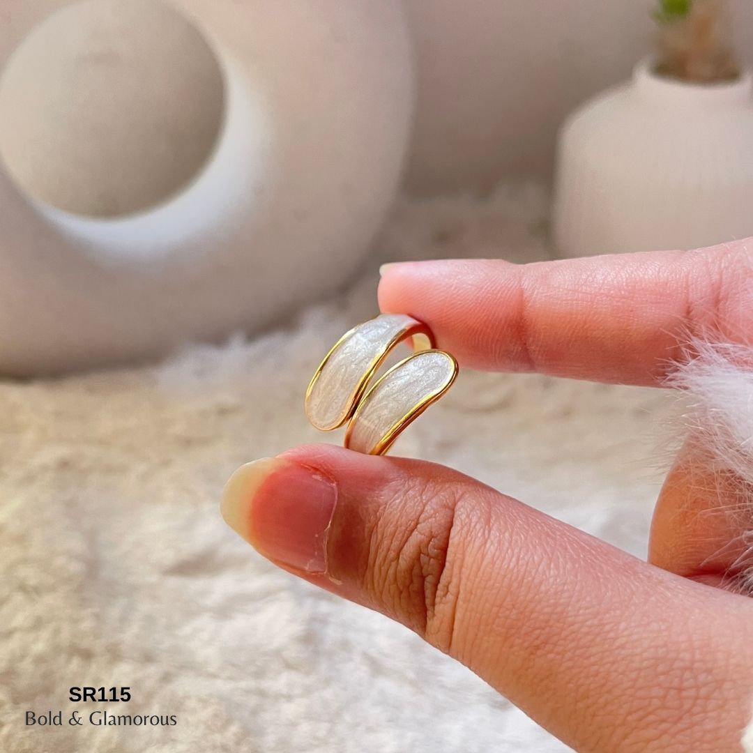 Oil Drip Ring | SR115 | White