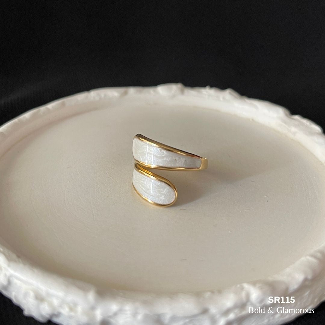 Oil Drip Ring | SR115 | White