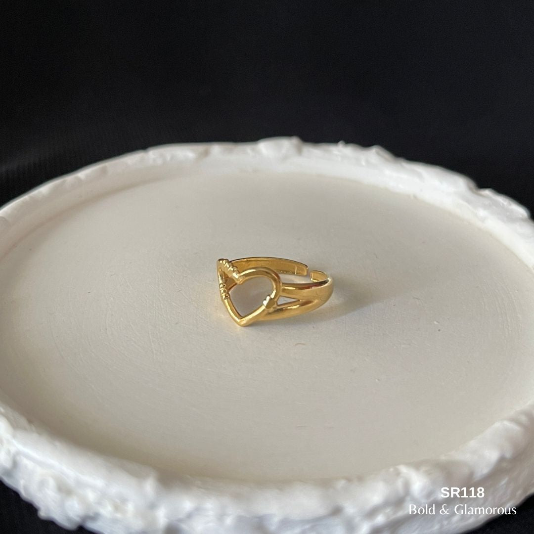 Minimalistic Ring | SR118 | Gold