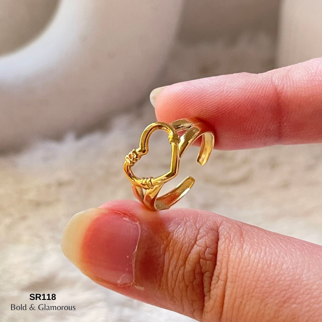 Minimalistic Ring | SR118 | Gold