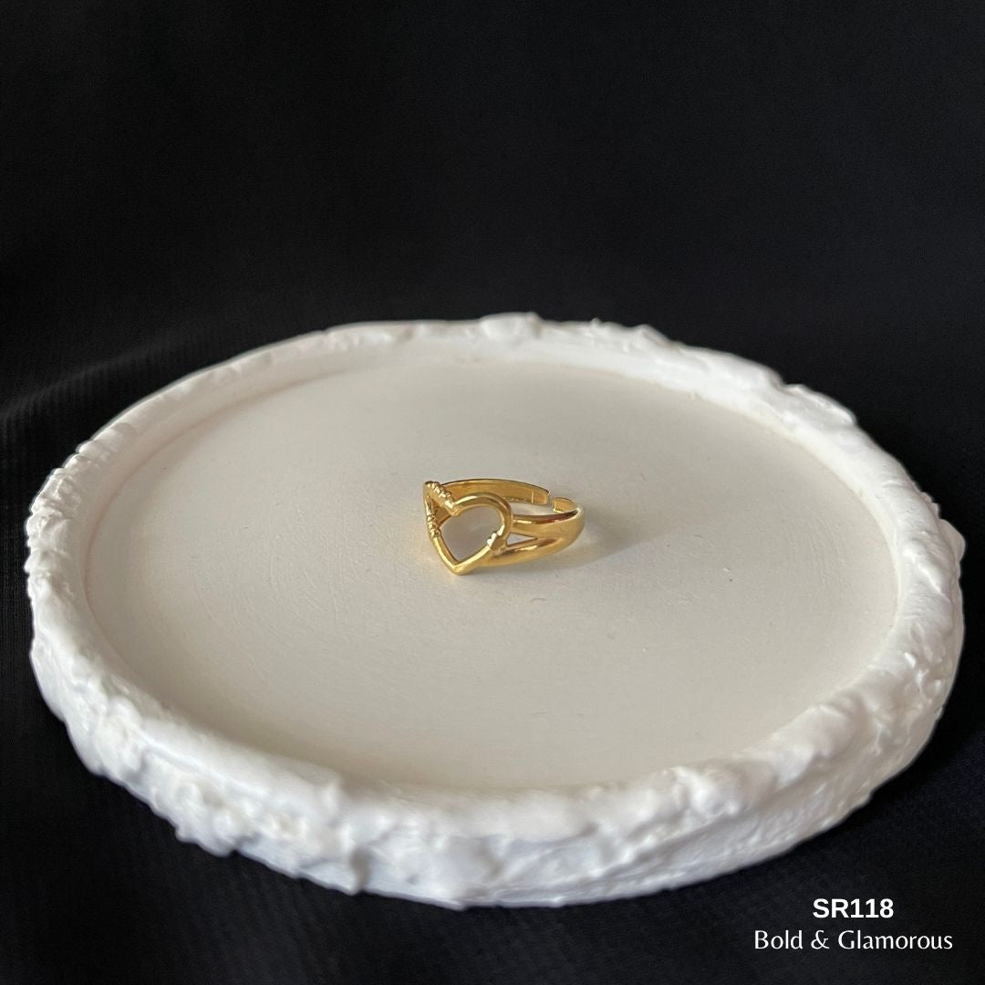 Minimalistic Ring | SR118 | Gold