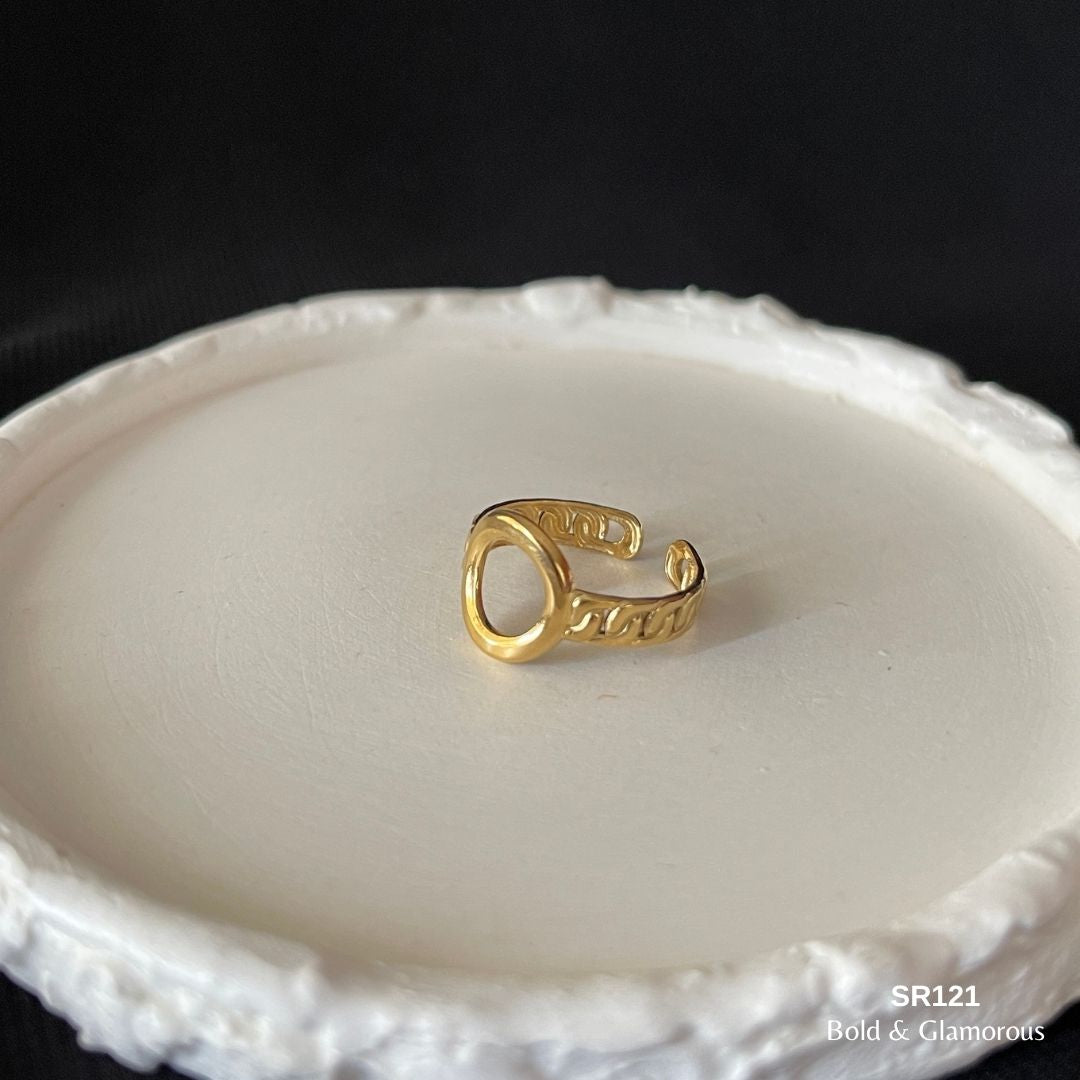 Minimalistic Ring | SR121 | Gold
