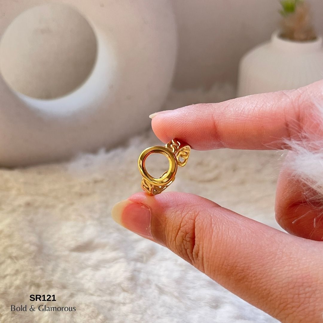 Minimalistic Ring | SR121 | Gold