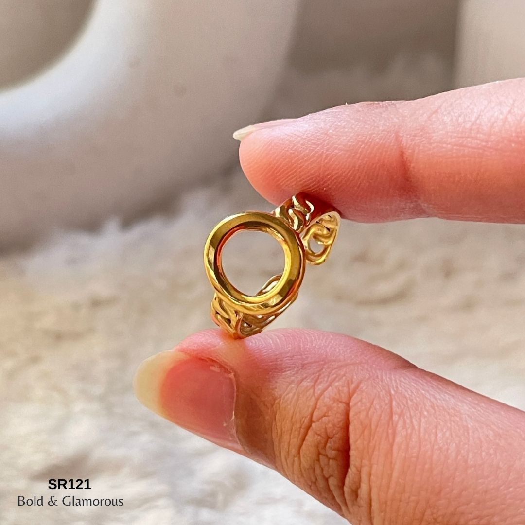 Minimalistic Ring | SR121 | Gold