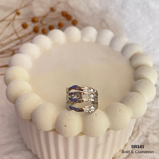 Statement Ring | SR141 | Silver