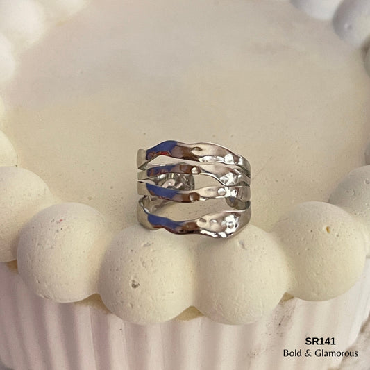 Statement Ring | SR141 | Silver