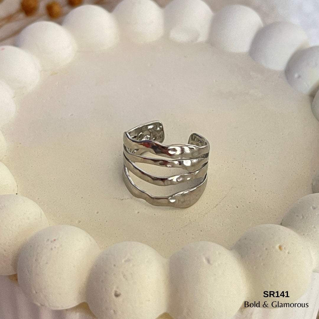 Statement Ring | SR141 | Silver