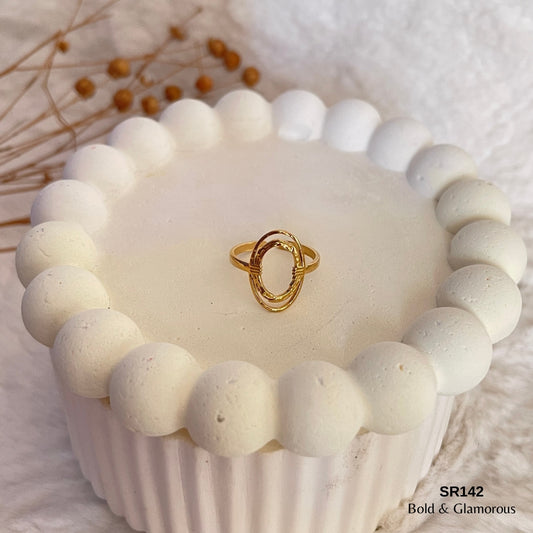 Statement Ring | SR142 | Gold