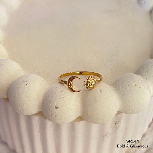 Statement Ring | SR144 | Gold