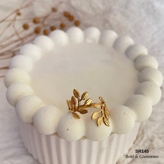 Statement Ring | SR145 | Gold