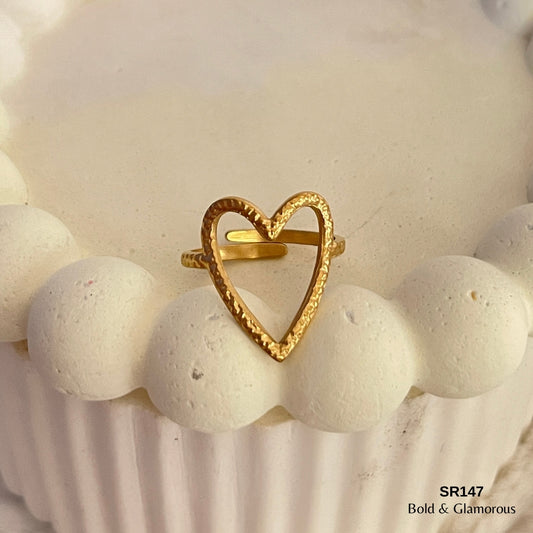 Statement Ring | SR147 | Gold