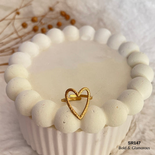 Statement Ring | SR147 | Gold