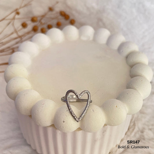 Statement Ring | SR147 | Silver