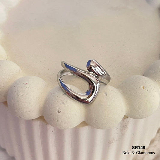Statement Ring | SR149 | Silver