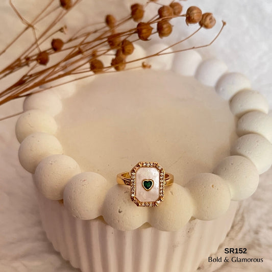 Statement Ring | SR152 | Gold