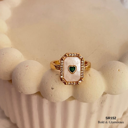 Statement Ring | SR152 | Gold