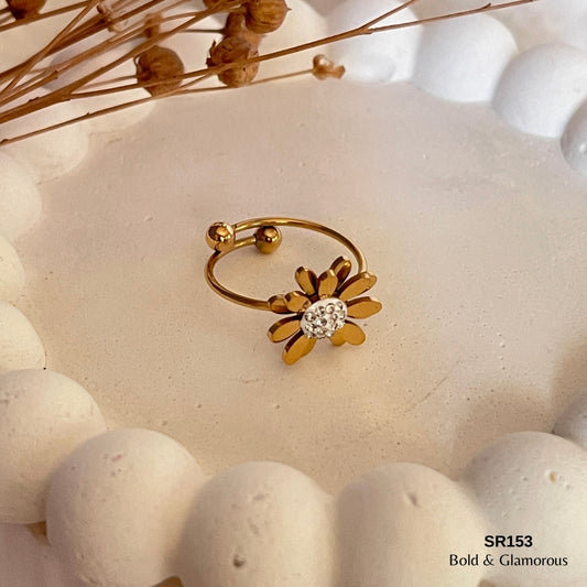 Statement Ring | SR153 | Gold