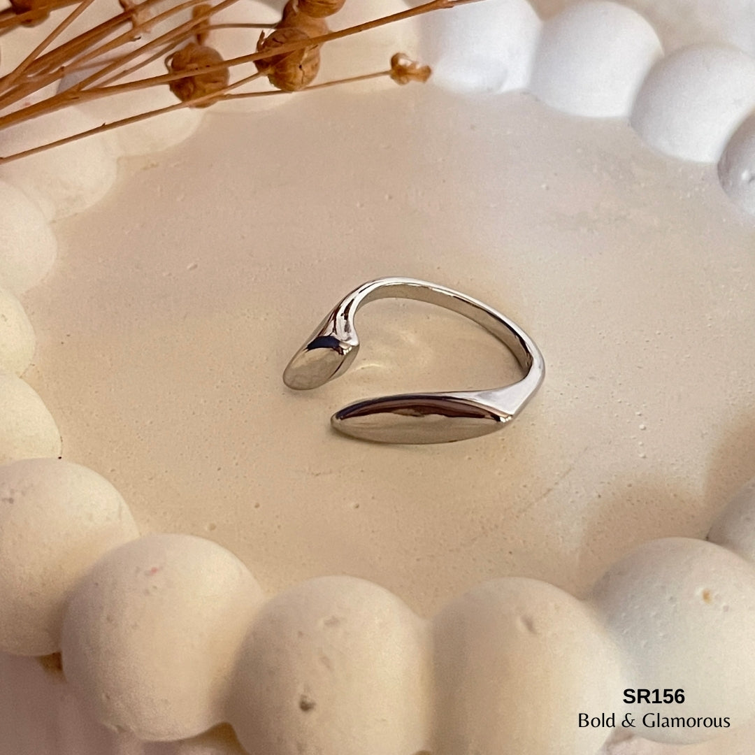 Statement Ring | SR156 | Silver