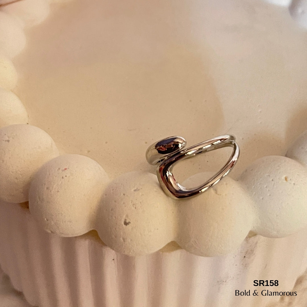 Statement Ring | SR158 | Silver