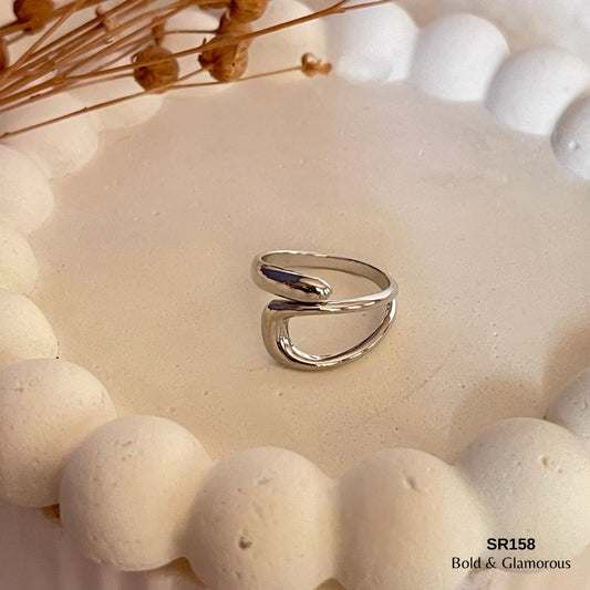 Statement Ring | SR158 | Silver