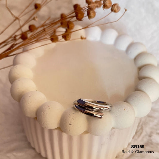 Statement Ring | SR159 | Silver